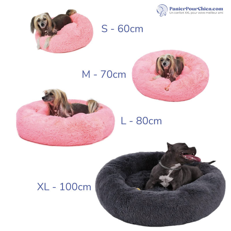 Coussin-lit pour chien Anti-Stress moelleux